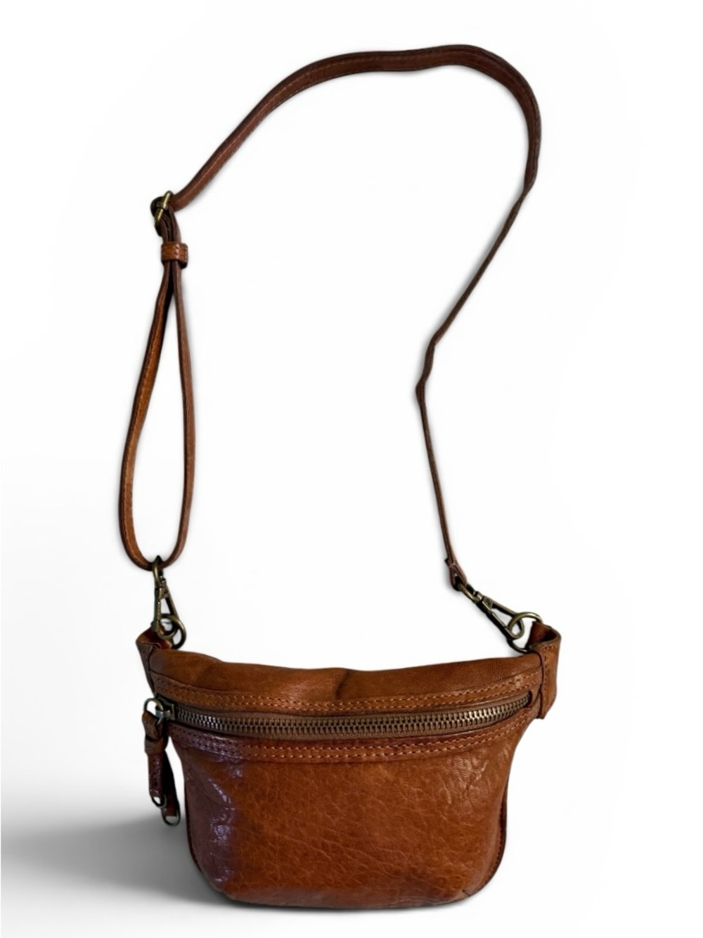 Sundance Wilder Ridge Belt/Crossbody Bag  • Brown Italian Leather